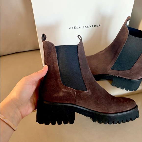 New Freda Salvador Brooke Rain Resistant Boots - Picture 10 of 16